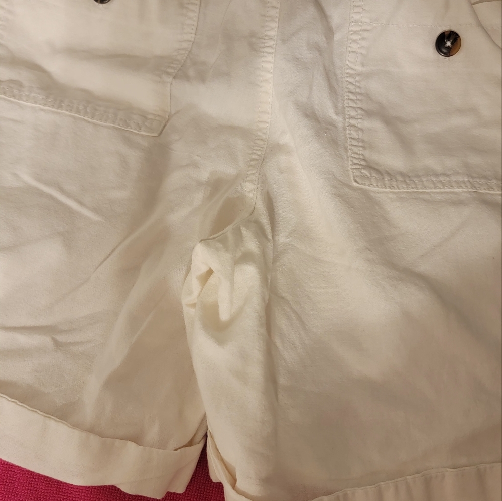 white shorts